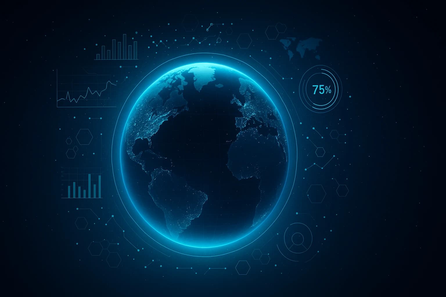 Global climate education visual